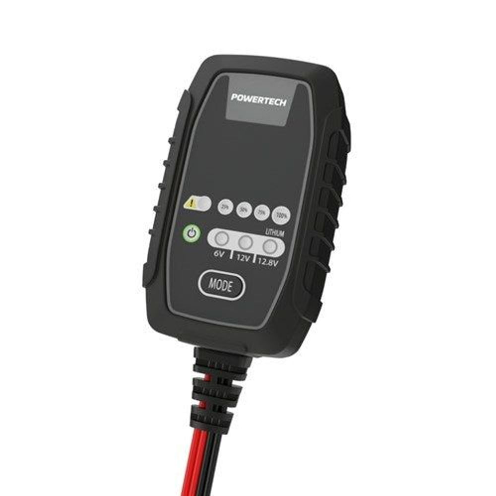 6/12VDC 2.5A 8-Step Intelligent Lead Acid and 12.8V Lithium Battery Charger