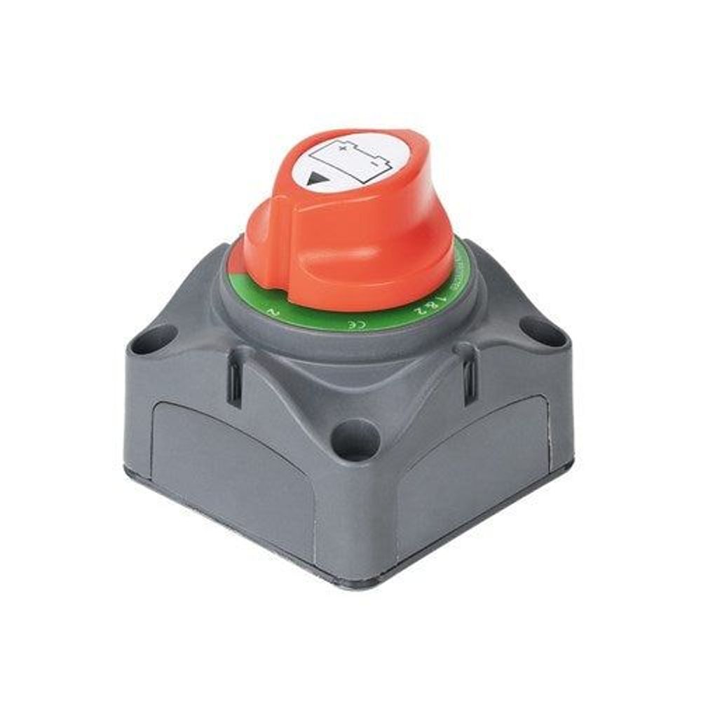 200A Panel Mount Battery Isolator Switch with Removable Key