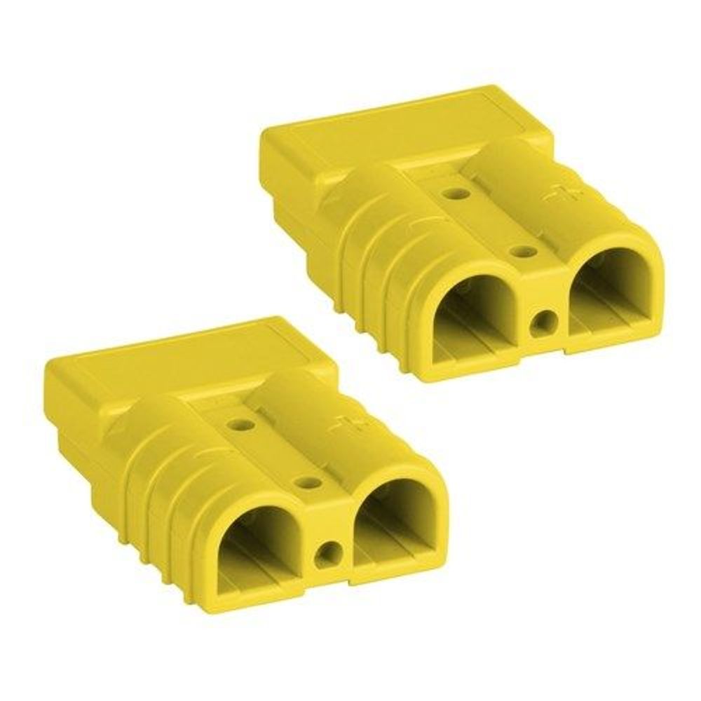 High Current 50A Connector Twin Pack - Yellow