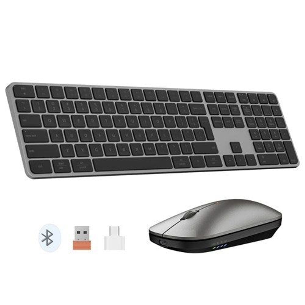 MEETION Ultra-thin Wireless Full Keyboard + Mouse combo