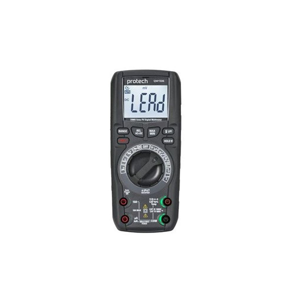 CAT III 1500V Solar PV Multimeter