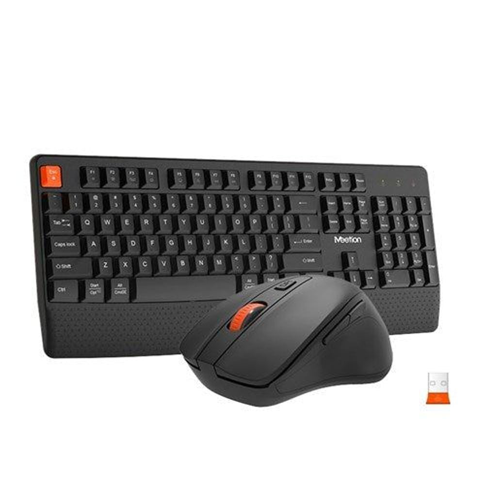 Meetion Ergonomic Wireless Keyboard and Mouse Combo