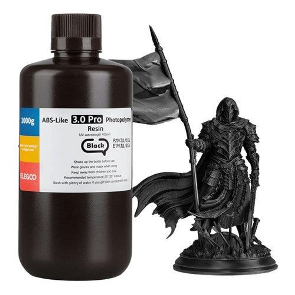 ABS-like 3.0 Pro resin Black 1KG