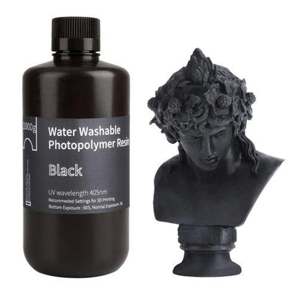 Water Washable Resin 1.0 Black 1KG