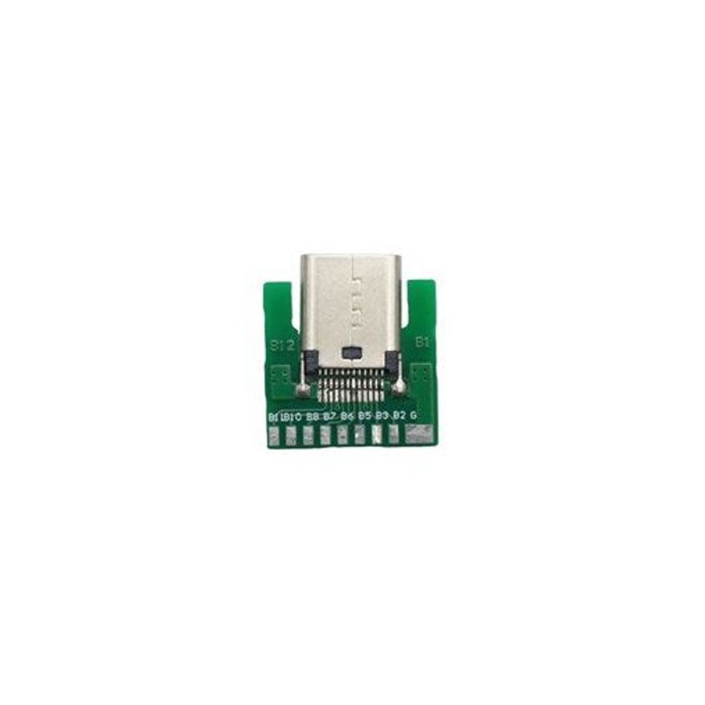USB Type C Socket - SMT Inline Breakout Board