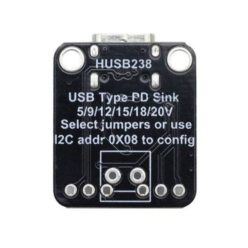 USB-C Power Delivery Dummy Breakout - I2C or Fixed - HUSB238