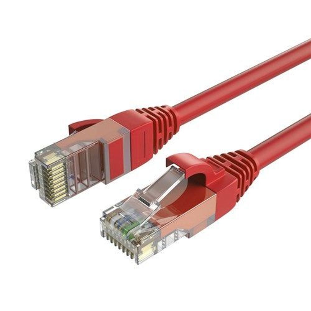 Cat6A Patch Cable - 1m Red