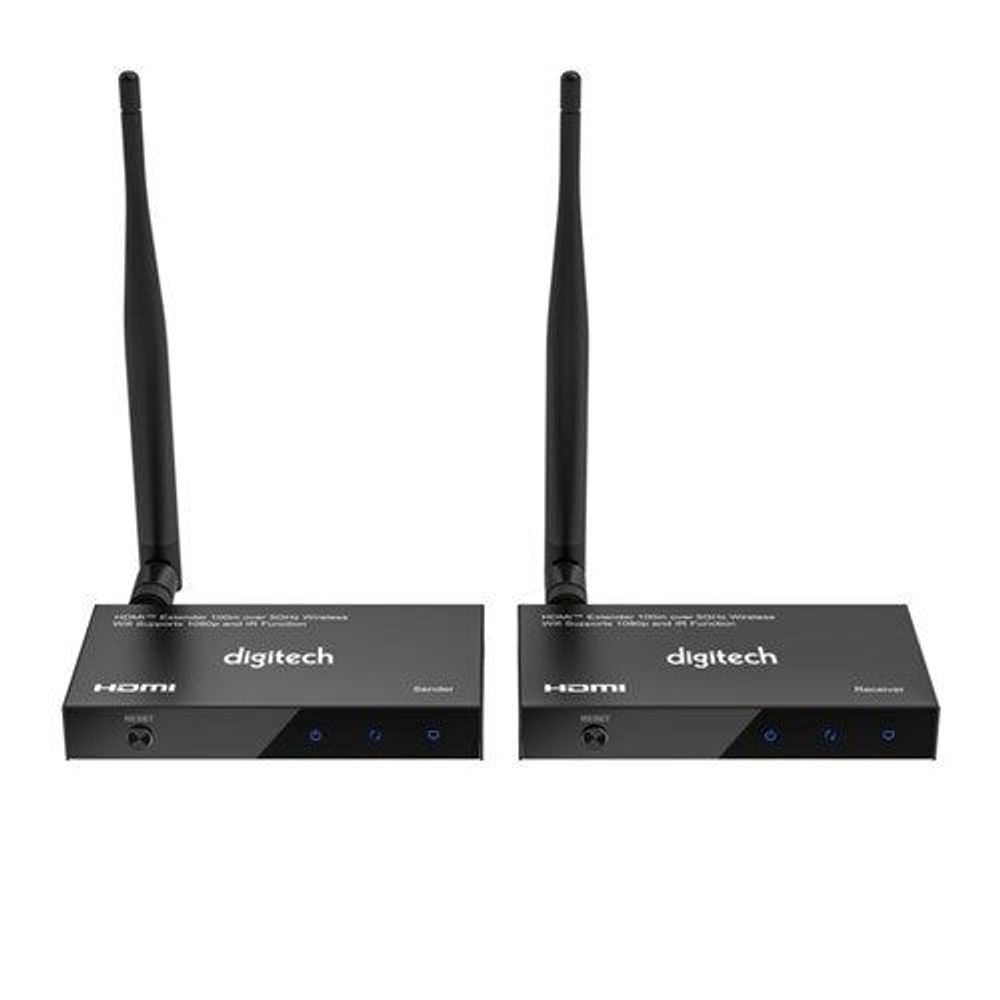 HDMI Extender 100m over 5GHz Wireless Wi-Fi Supports 1080p and IR Function