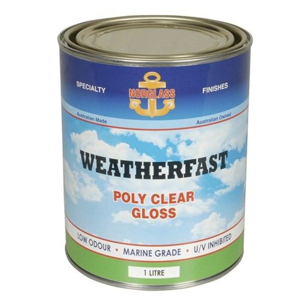 Gloss & Deck Paints - Poly Clear Gloss Paint - 1L