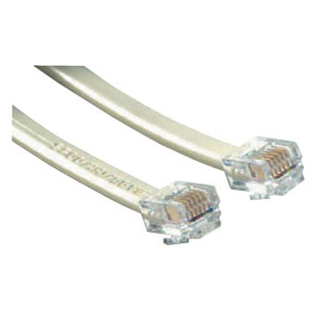 1m RJ12 6P/6C Extension Cable | TECH SUPPLY SHED