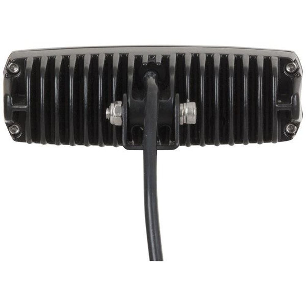2250 Lumen Single Row LED Worklight, Flood Beam, Black