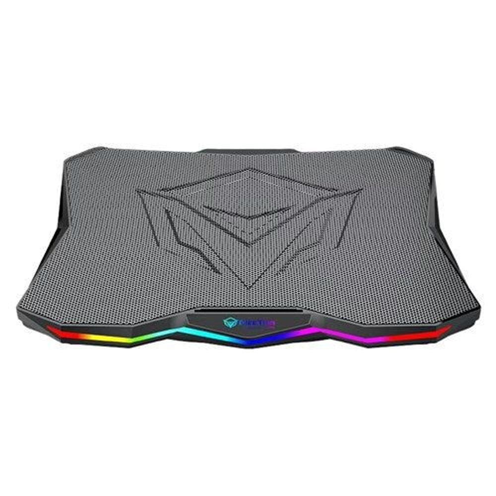 MEETION Gaming Cooling Pad RGB large fan suits 9"-17" Notebooks