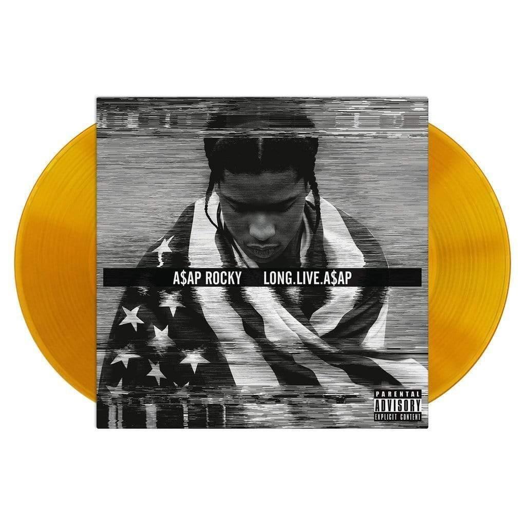 Long.Live.A$AP (Deluxe Edition) (Transparent Orange Vinyl) - By: A$ap Rocky