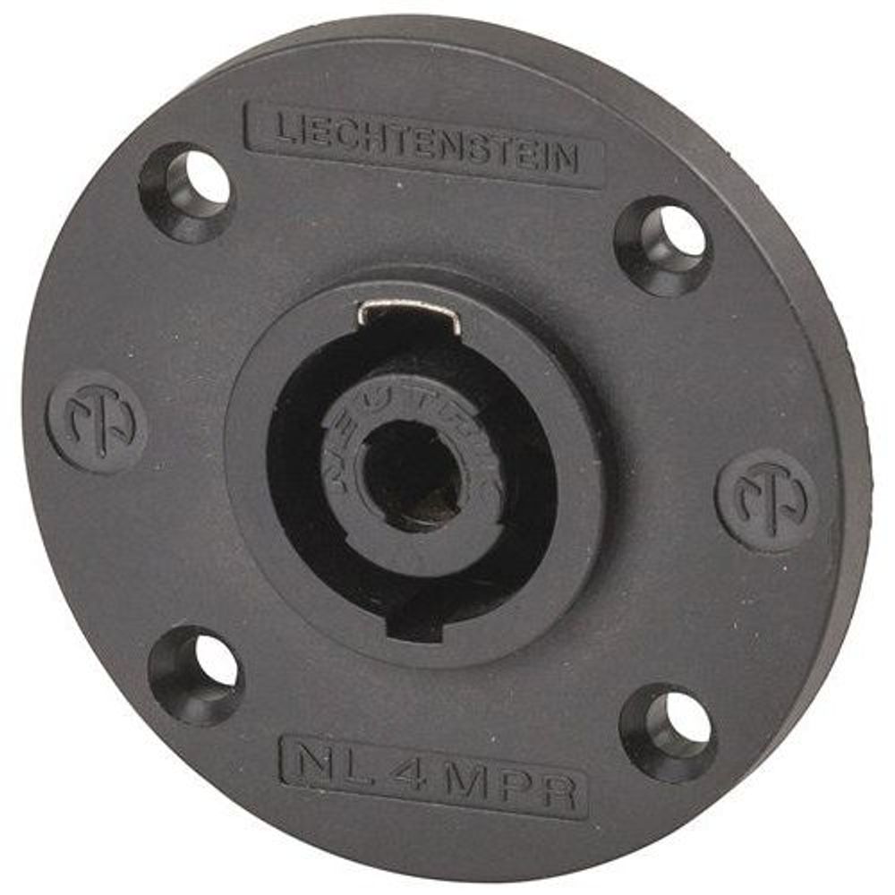 Panel Mount 4 Pole Neutrik Socket Connector