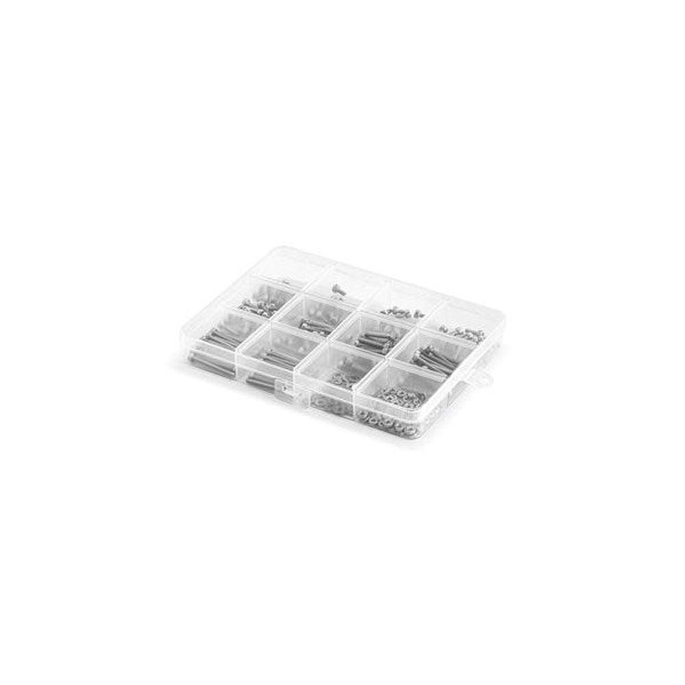 Nut Bolt and Washer Kit M2.5 300 pieces in plastic case