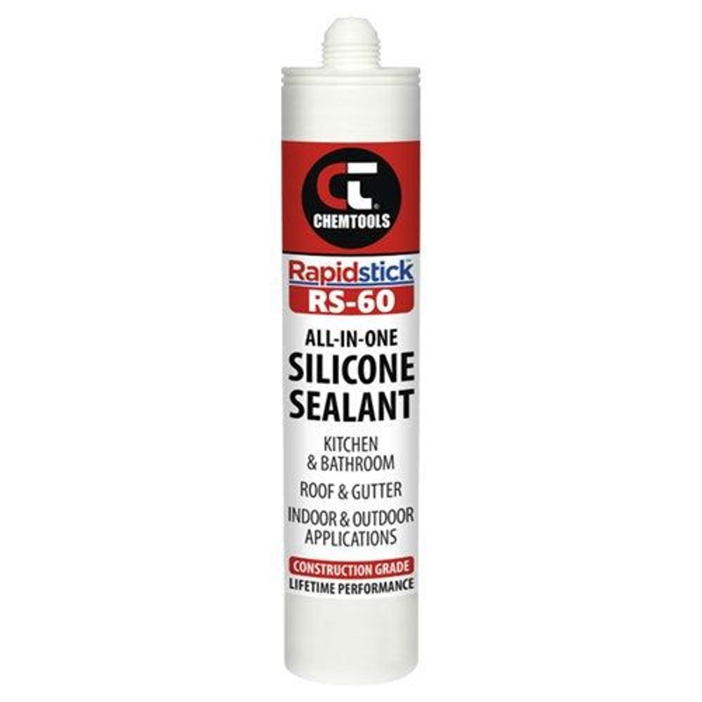 Rapidstick RS60 White Silicone Sealant