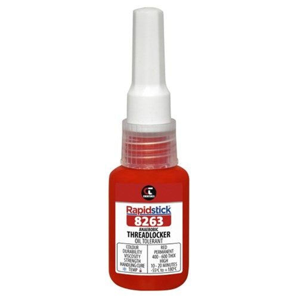 Threadlocker 8263 High Strength Red 10ml
