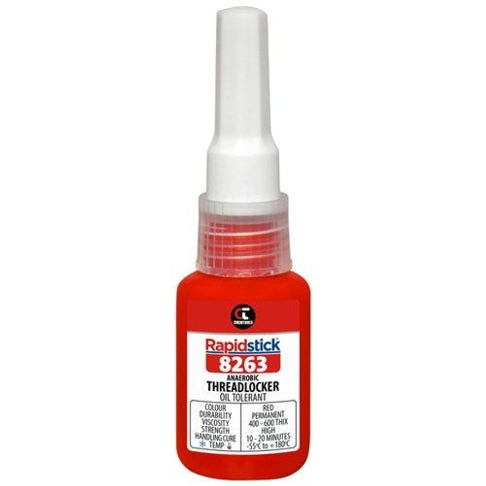 Threadlocker 8263 High Strength Red 10ml