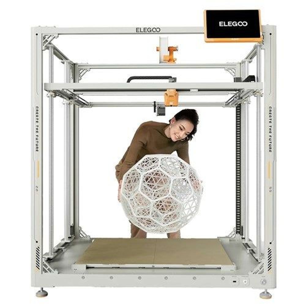 Elegoo Orange Storm Giga Filament Printer