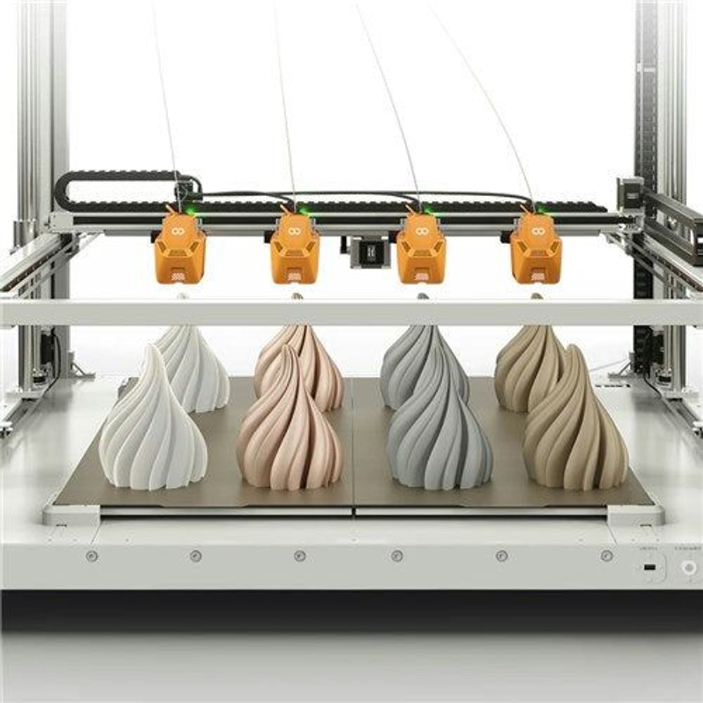 Elegoo Orange Storm Giga Filament Printer