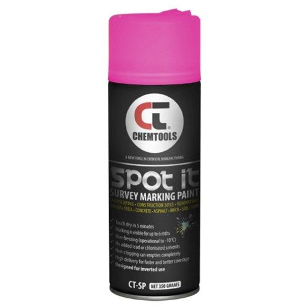 SPOT IT Fluro Pink Survey Marking Paint