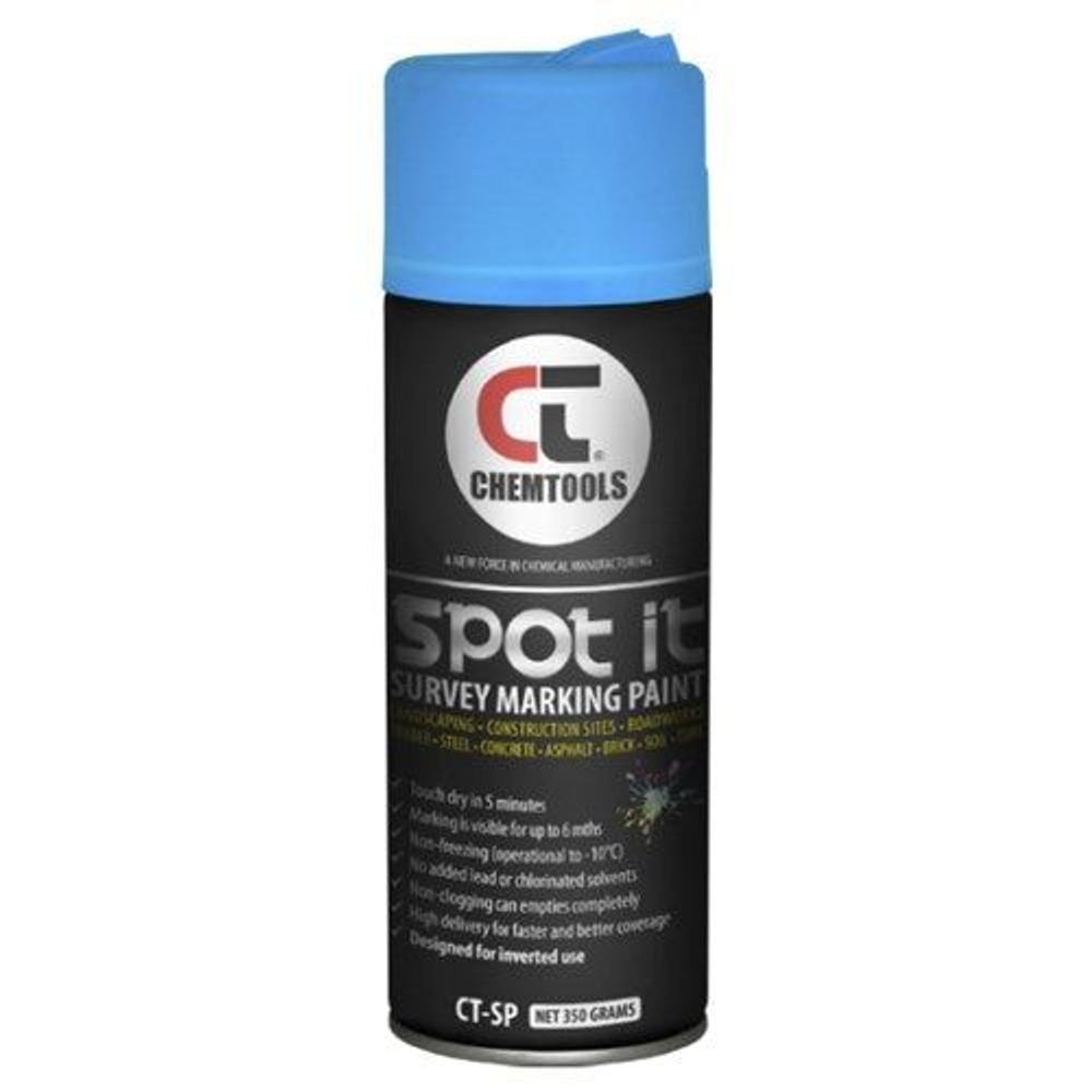 SPOT IT Fluro Blue Survey Marking Paint