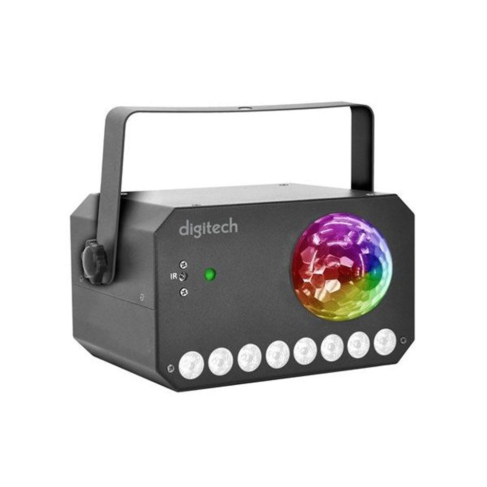3-In-1 Ball, Laser and Strobe Light
