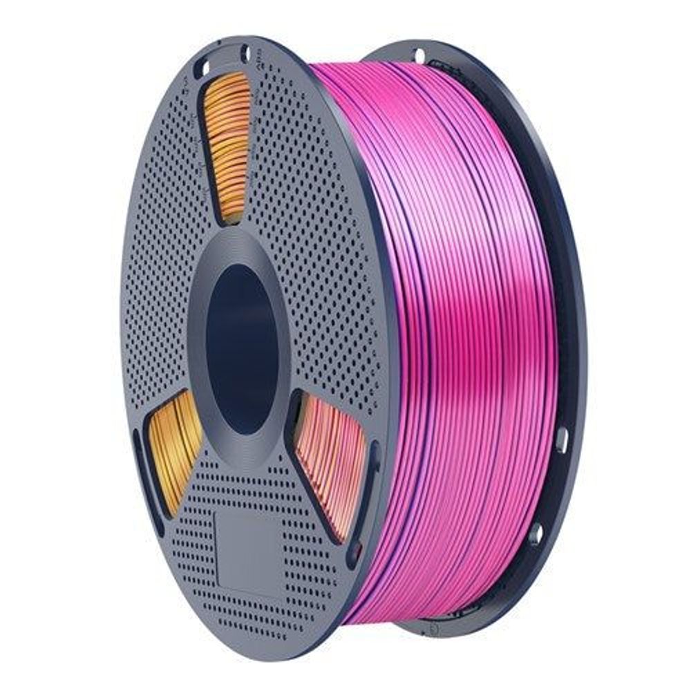 SUNLU Silk PLA+ Tri-Color Red Yellow Blue 1.75mm 1kg roll