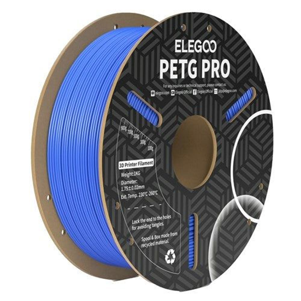 Elegoo PETG Pro filament Light Blue 1.75mm 1kg