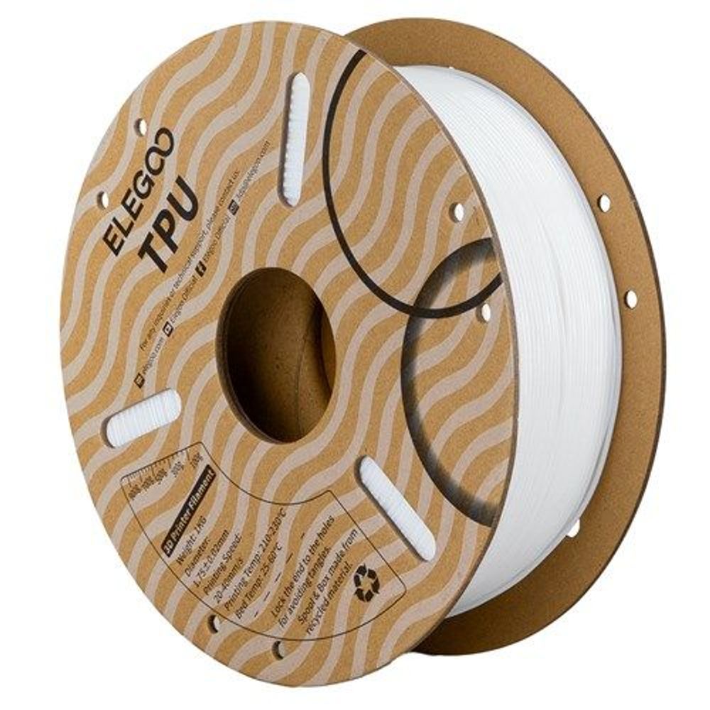 Elegoo TPU filament White 1.75mm 1kg