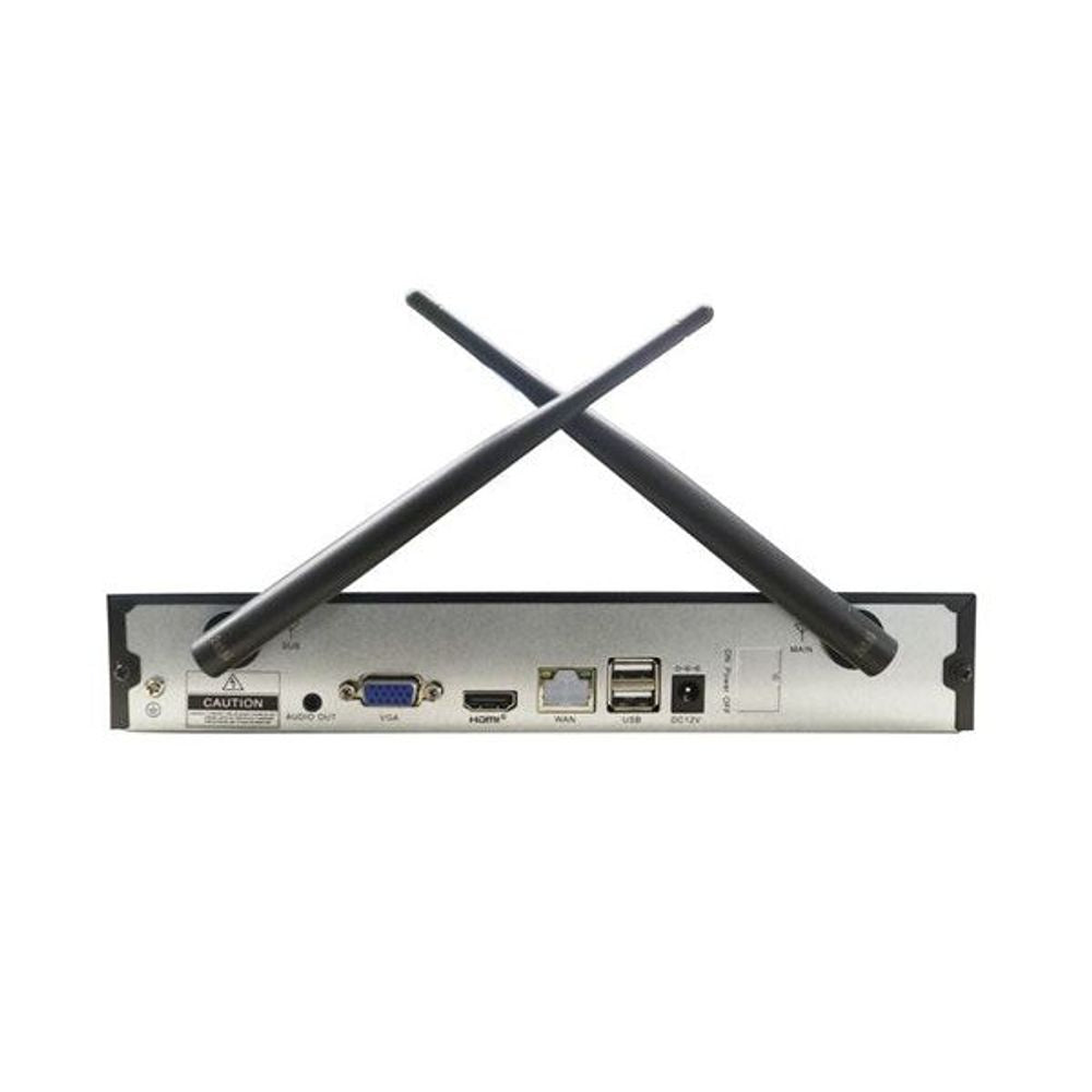 Concord 10 Channel WiFi NVR Kit with 4 x 4K Bullet Cameras IP66 V4