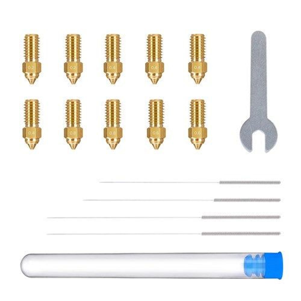 Multi-Size Brass Nozzle Kit for Neptune 4/ 4 Pro