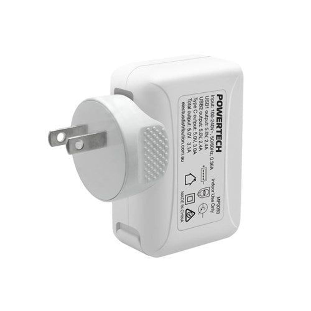 Travel Charger USB-A USB-C 5V