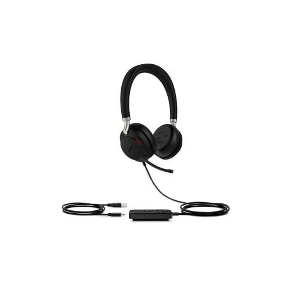 Yealink UH38 DUAL Teams Headset USB Wired & Bluetooth. USB-A, Leather