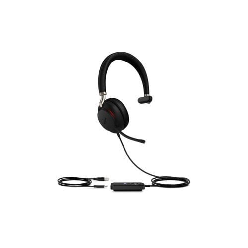 Yealink UH38 MONO Teams Headset USB Wired & Bluetooth. USB-A, Leather