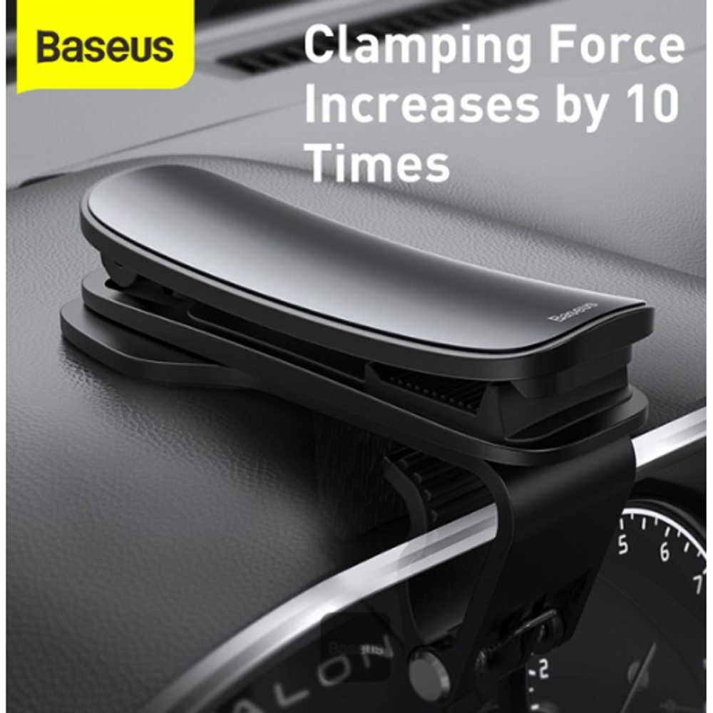 BAS24858 - Baseus Big Mouth Pro Phone Car Mount Black