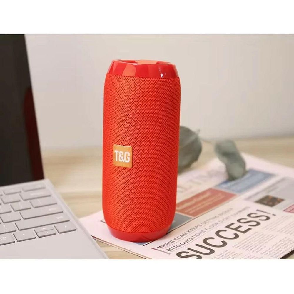 T&G TG117 Waterproof Bluetooth Speaker Red