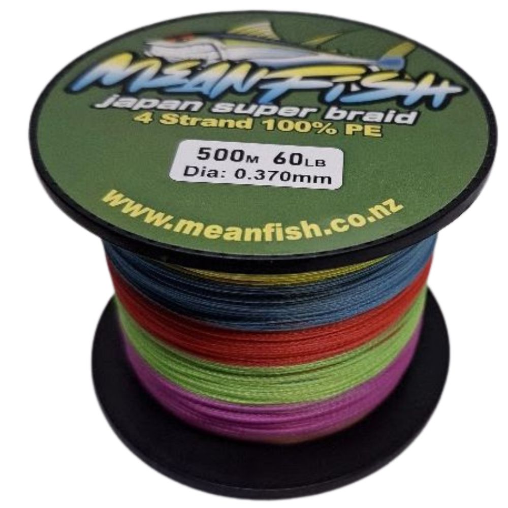 Meanfish Braid Fishing Line 500M 60 LB
