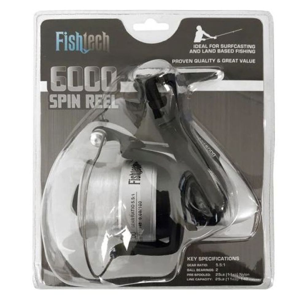 Fishtech 6000 Spin Reel | TECH SUPPLY SHED