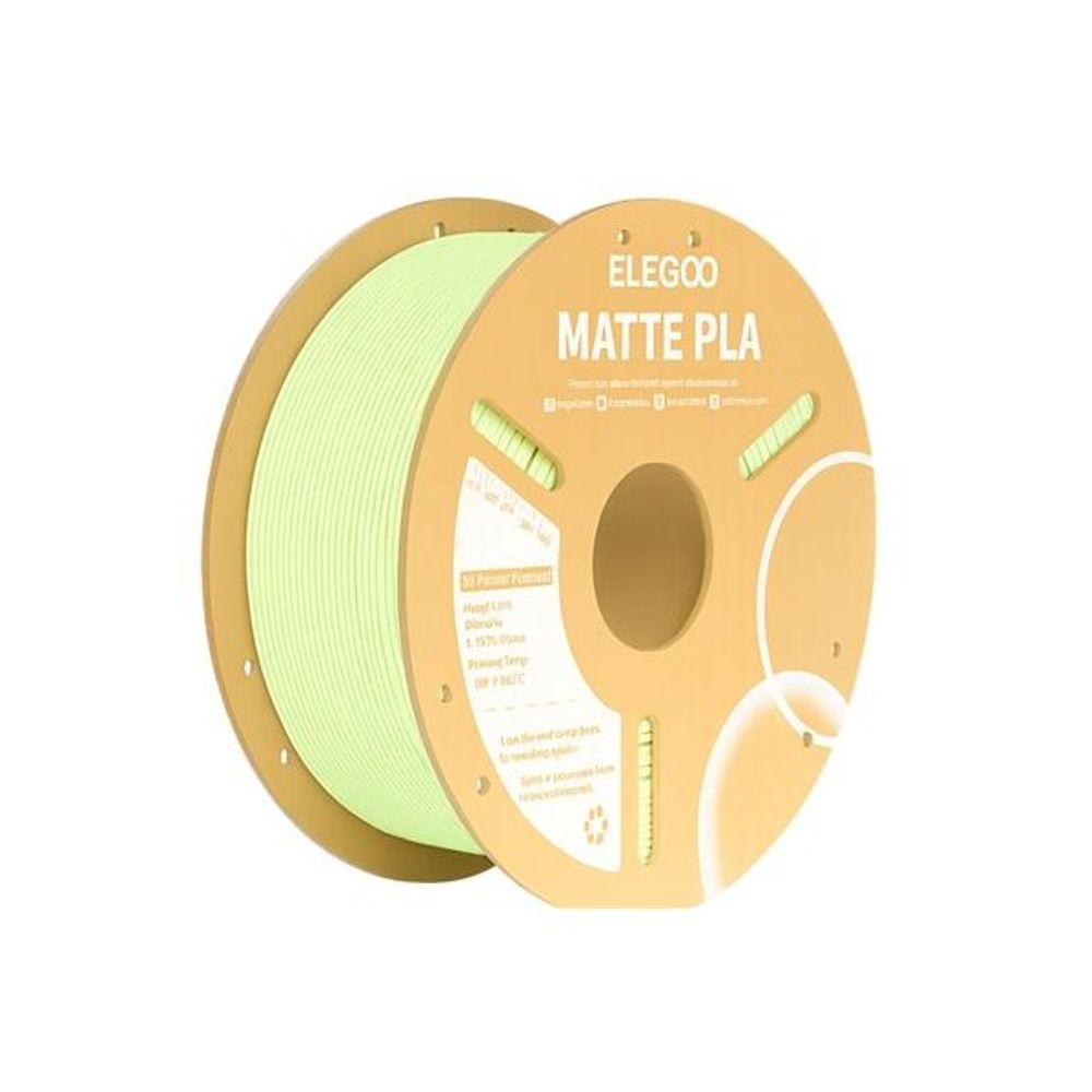 Elegoo PLA Matte filament Mint Green 1.75mm 1kg