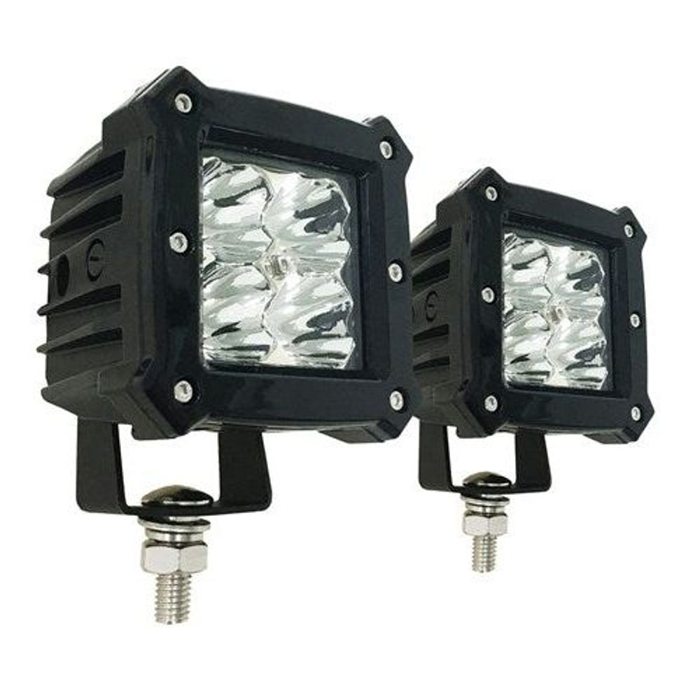 1800 Lumen 3 Inch 20W LED Work Light 9-32VDC Pair