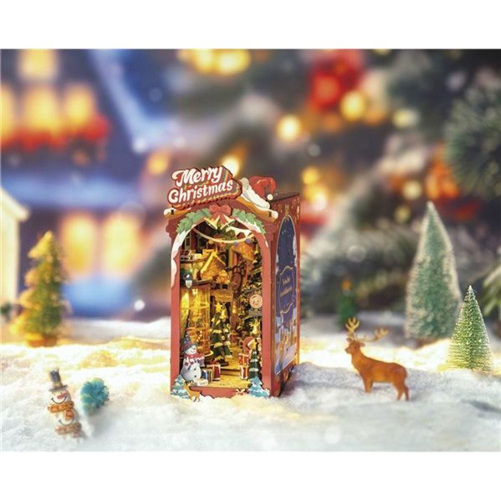 Rolife Christmas Street Book Nook