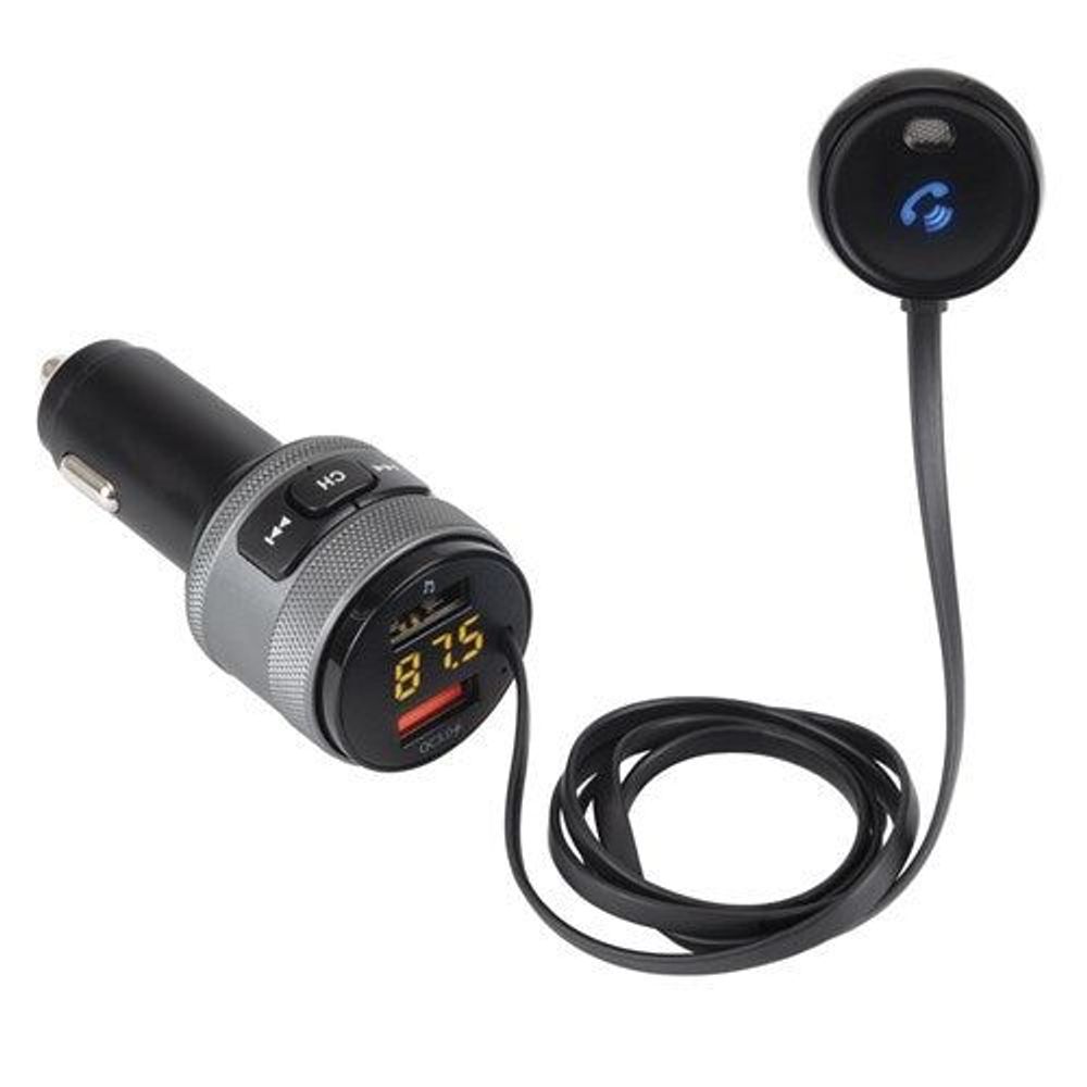 Digitech FM Transmitter with Bluetooth® Technology, USB and Microphone Extension
