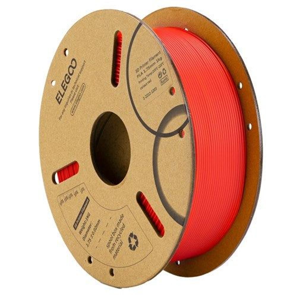 Elegoo PLA filament Red 1.75mm 1kg