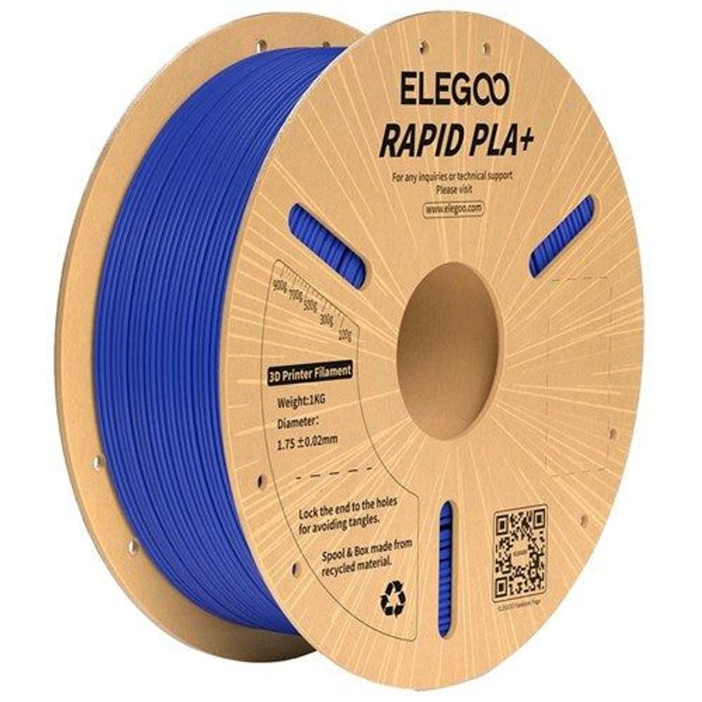 Elegoo Rapid PLA+ filament Blue 1.75mm 1kg
