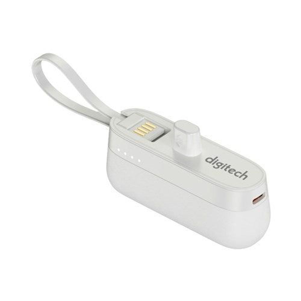 Emergency iPhone Power Bank - White