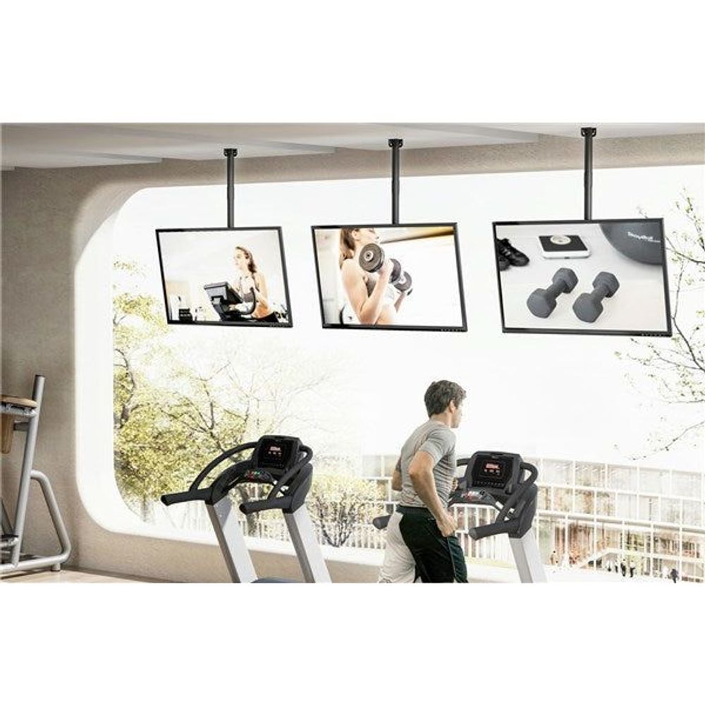 43-86 inch LCD TV Ceiling Mount Tilt/Swivel/Screen Level 60Kg