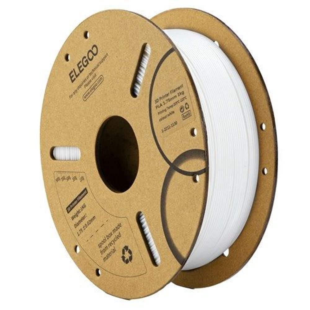 Elegoo PLA filament White 1.75mm 1kg