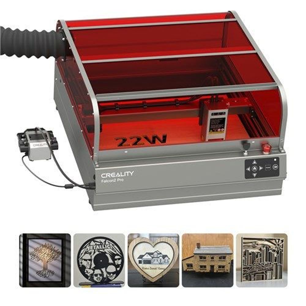 Laser Etcher and Cutter 22W Creality Falcon2 Pro
