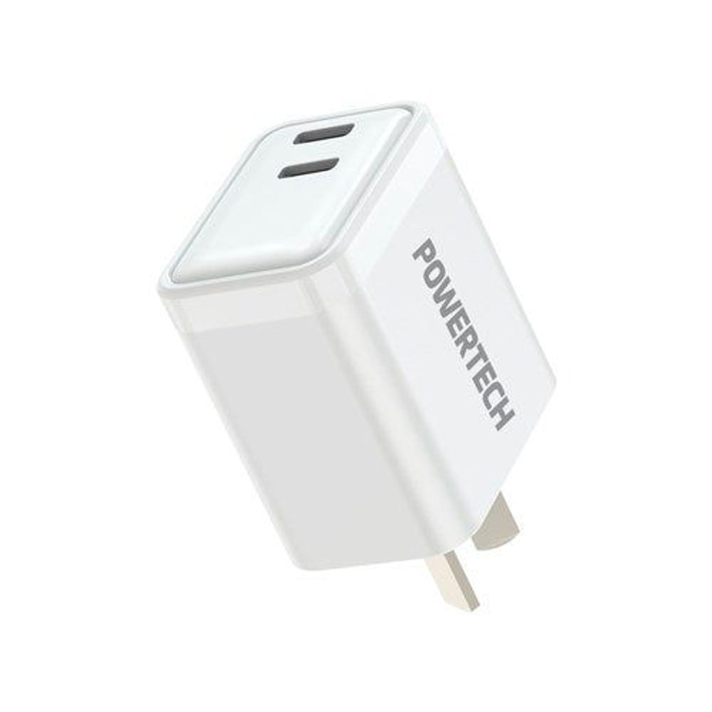 30W Dual 2XUSB-C Mains Power Adaptor